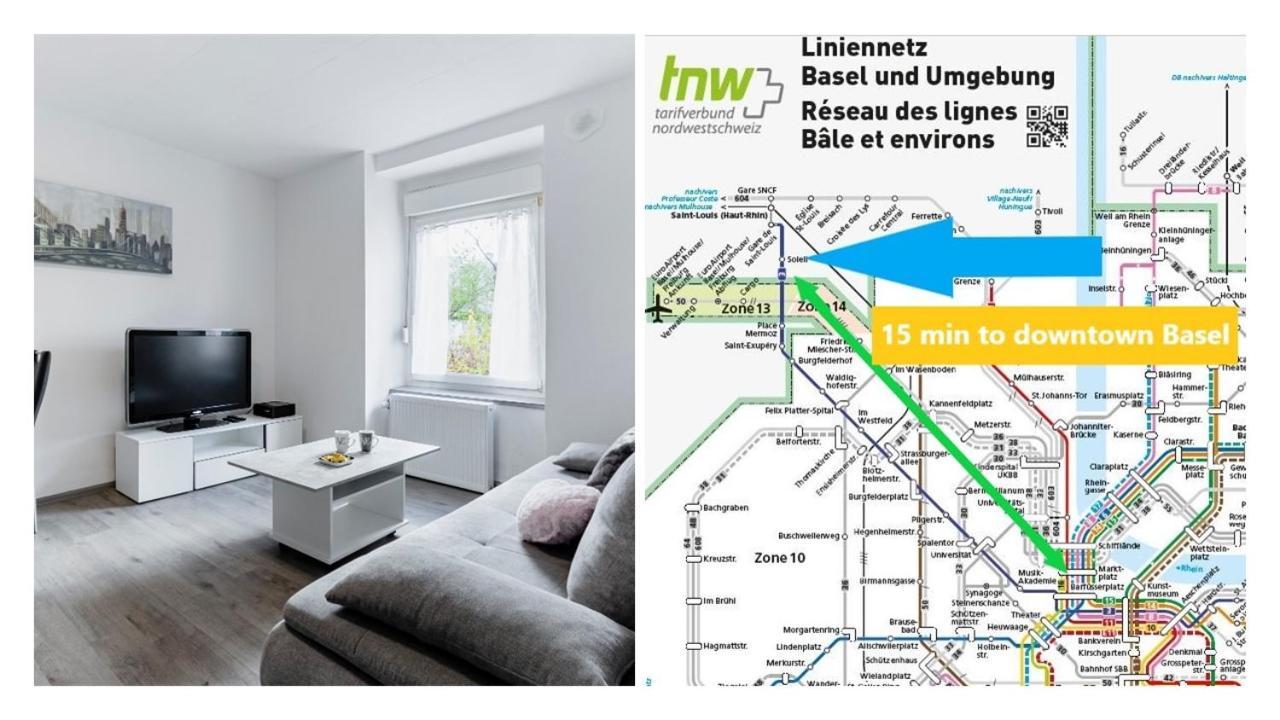 Comfort Stay Basel Airport 1B46 Сен-Луи Экстерьер фото